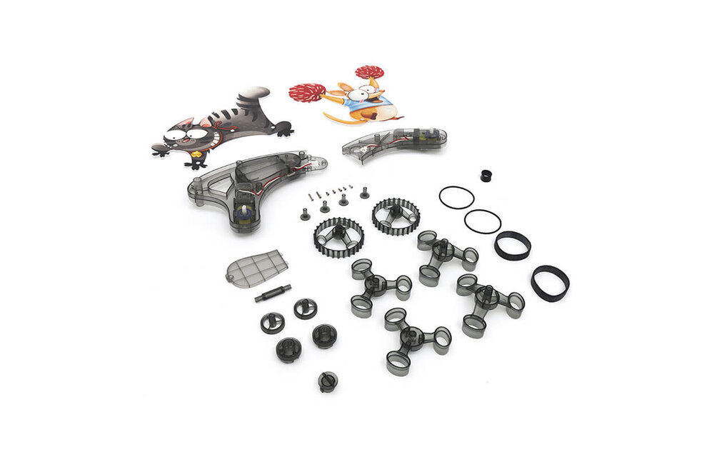 CLIMBING CAT & HOPPING MOUSE  PYSXP03101