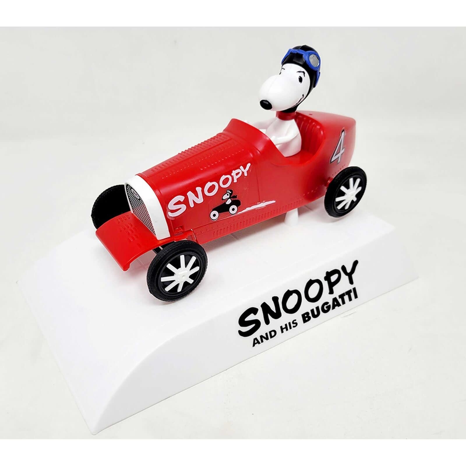 Snoopy and Race Car Snap Plastic Model Kits