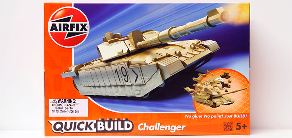 Tank Challenger Snap Quick Build Kit