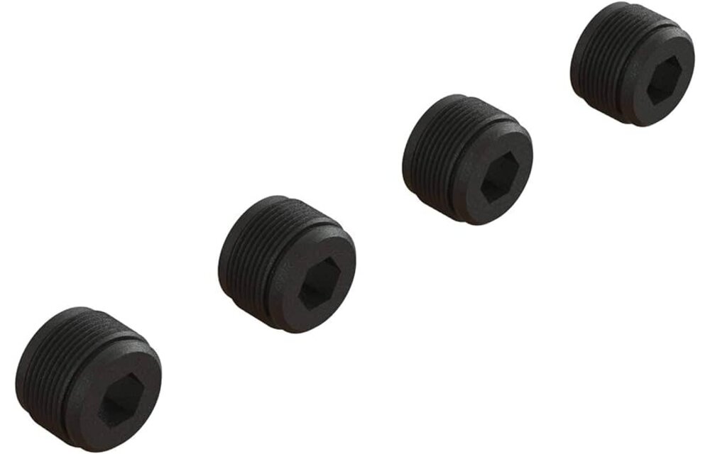 Hub Nut (BLACK) (4)