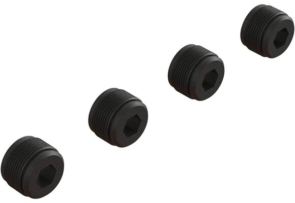 Hub Nut (BLACK) (4)