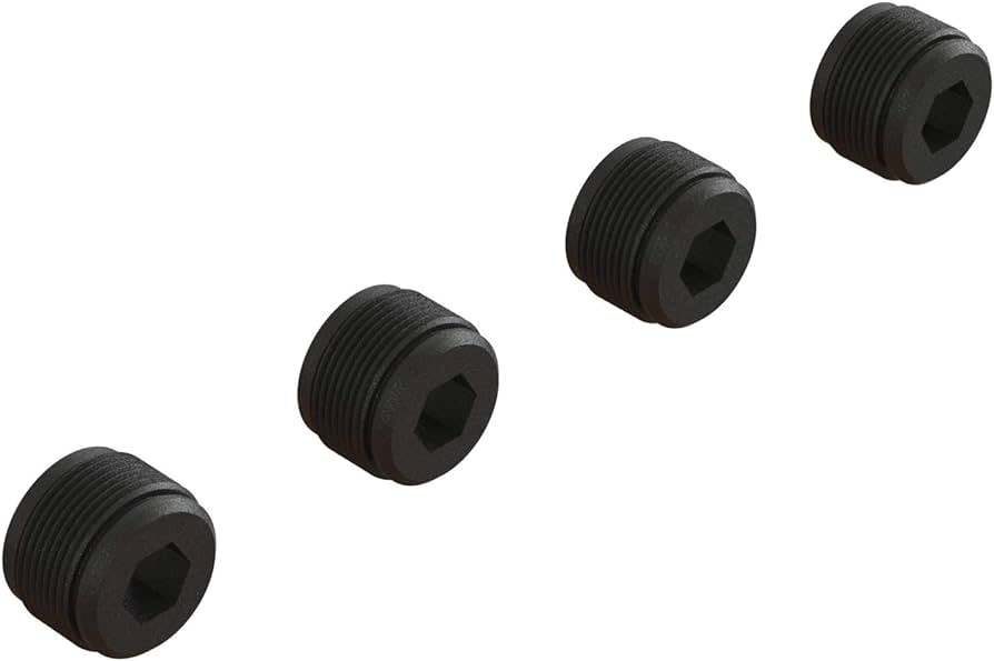 Hub Nut (BLACK) (4)