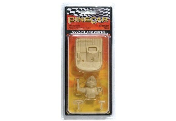 Pine Car Mad Racer Cockpit & Driver P3920
