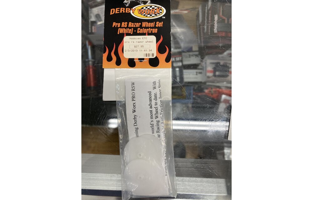 Pro RS Razor Wheel Set (White), DWXRSW01
