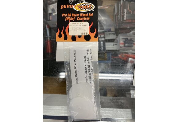 Pro RS Razor Wheel Set (White), DWXRSW01
