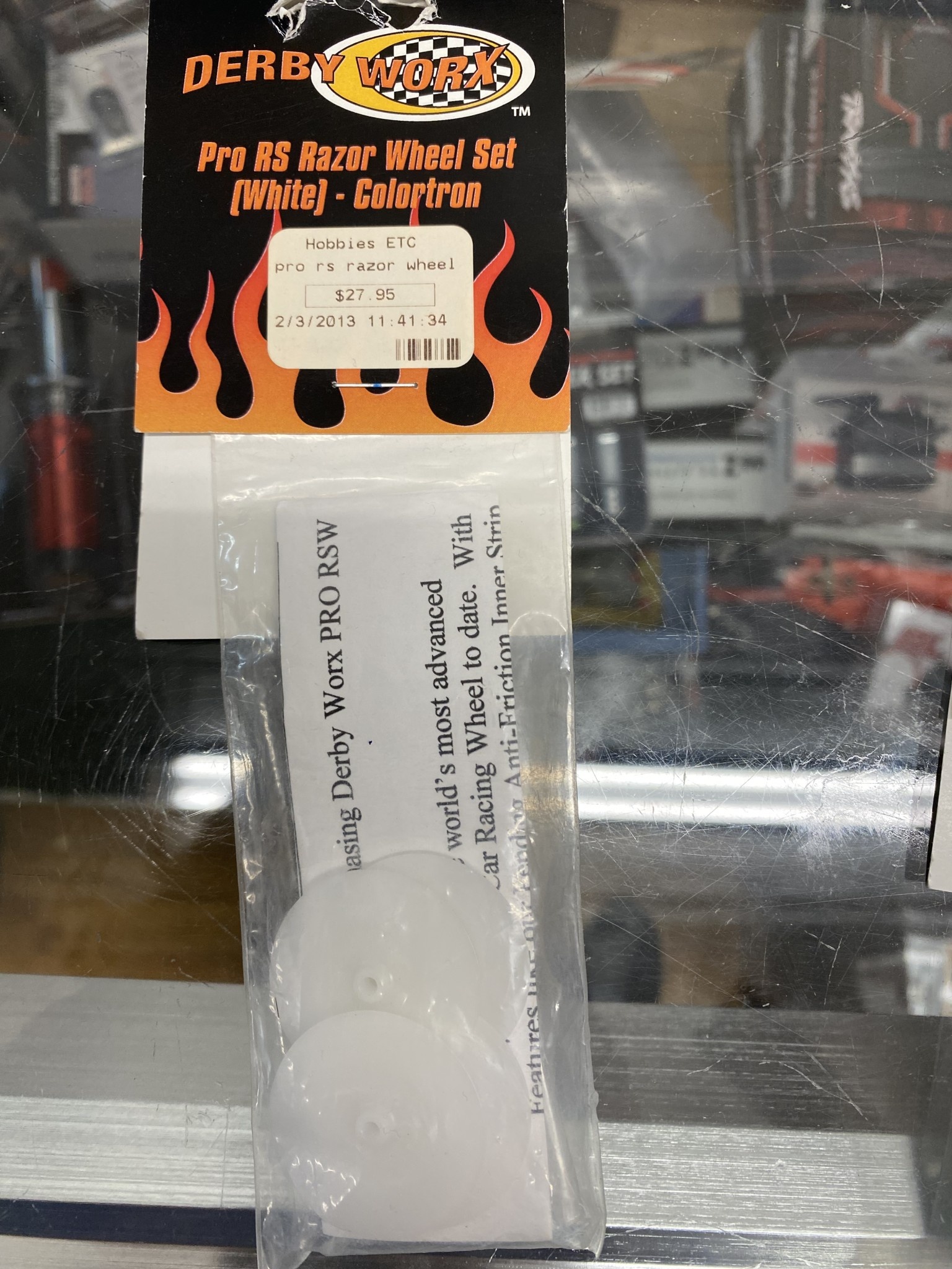 Pro RS Razor Wheel Set (White), DWXRSW01