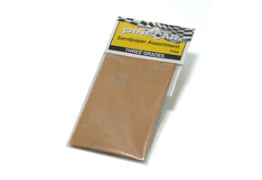 Pinecar Sandpaper Assortment (3 grades), P380
