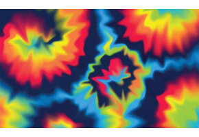 Pinecar Tie Dye Body Skin Custom Transfers, P3984