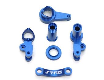 HD Alum Steer Bellcrank Set : Slash 4x4 ,Blue