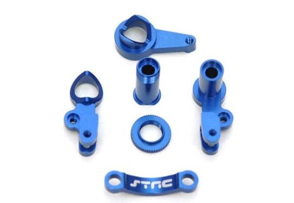HD Alum Steer Bellcrank Set : Slash 4x4 ,Blue