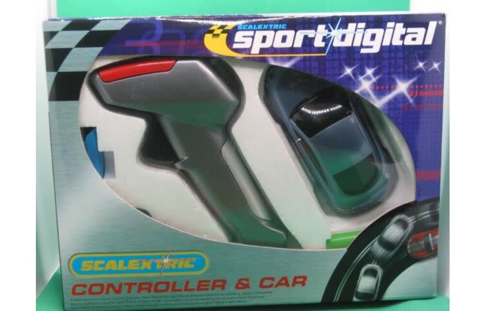 Blue Car & Controller,Audi