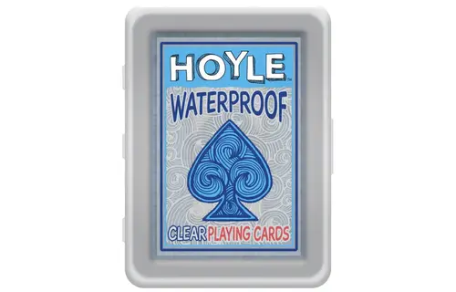 HOYLE CLEAR WATERPROOF PLAYING CARDS   BIC130012019