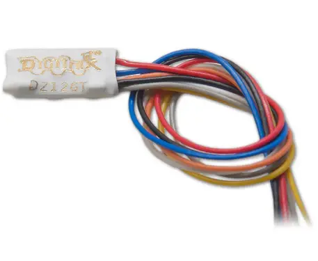Digitrax DZ126T 1 Amp Tiny Series 6 Decoder for Z, N & HO