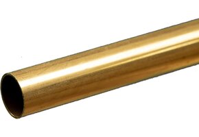 3/8"x12" round brass tube 0.14"