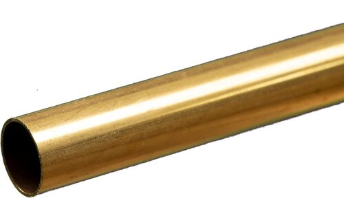 3/8"x12" round brass tube 0.14"