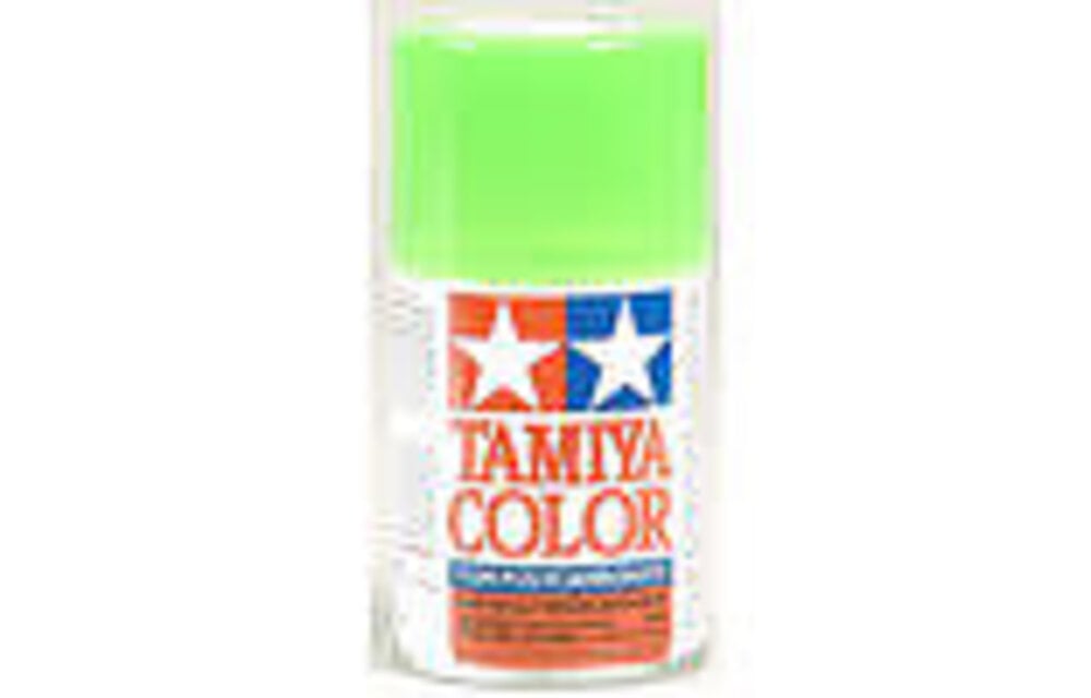 Tamiya Color Spray (100ml) PS-28 Fluorescent Green Paint