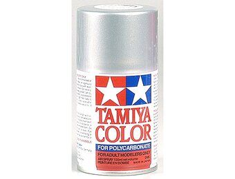 Tamiya Color PS Spray Paint, Metallic Silver PS-48