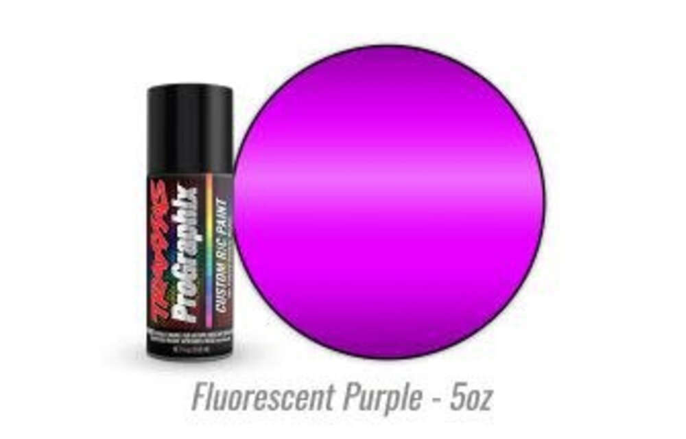 Traxxas Pro Graffix Fluorescent Purple Spray Paint, 5066