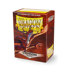 Dragon Shield Dragon Shield: Sleeves - Standard - Matte Crimson (100)