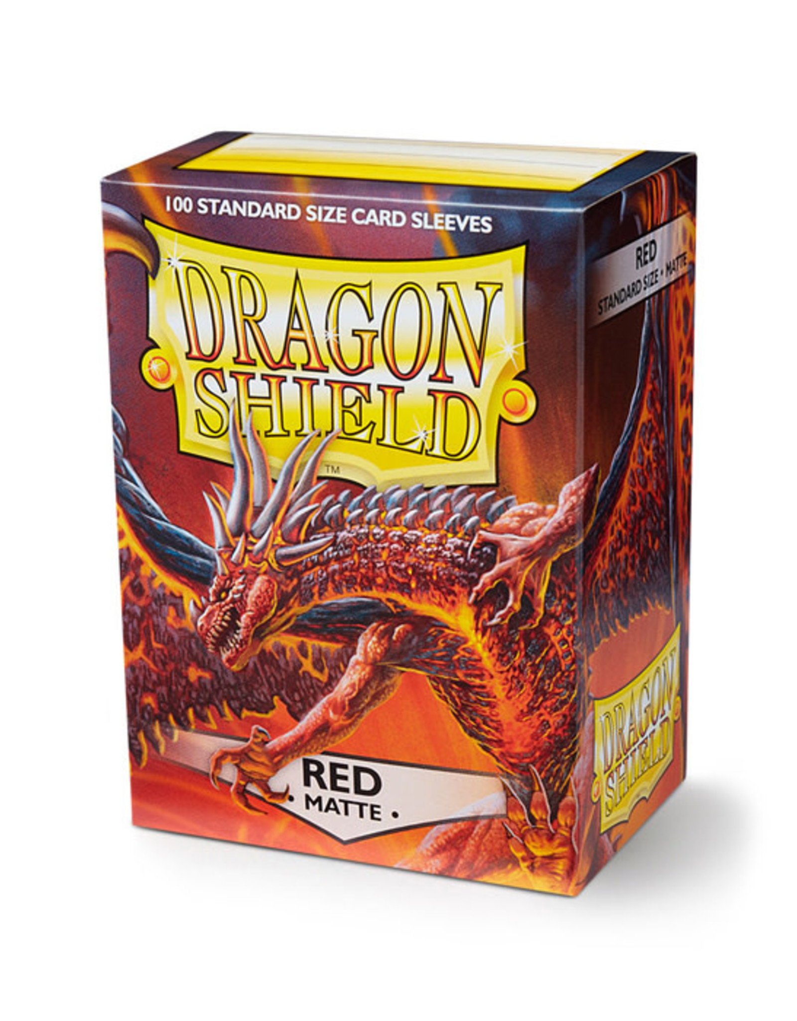 Dragon Shield Dragon Shield: Sleeves - Standard - Matte Red (100)