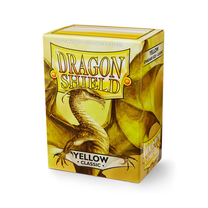 Dragon Shield Dragon Shield Sleeves Standard Yellow (100) TATE'S