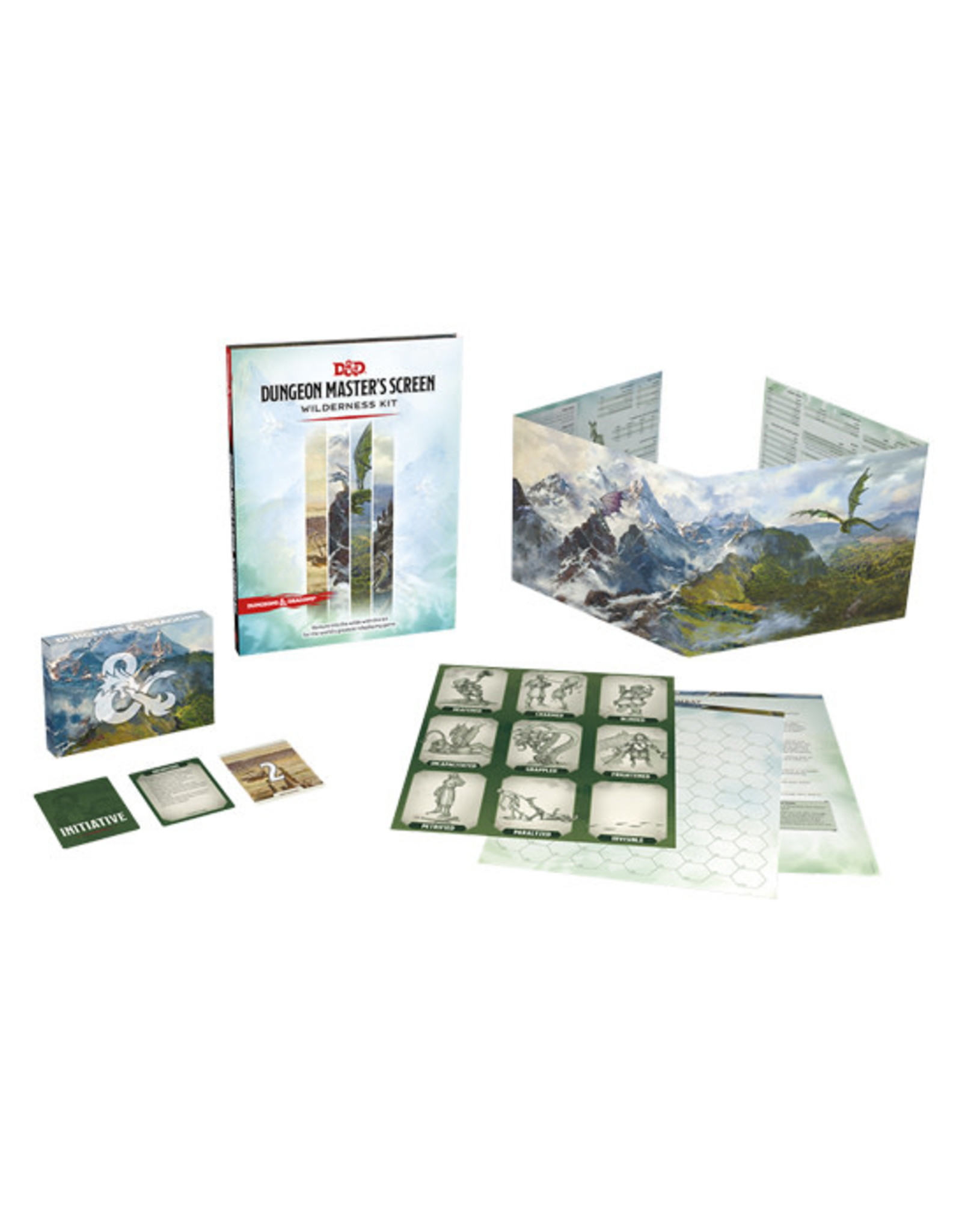 Dungeons & Dragons Dungeons & Dragons: 5th Edition - Dungeon Master's Screen - Wilderness Kit