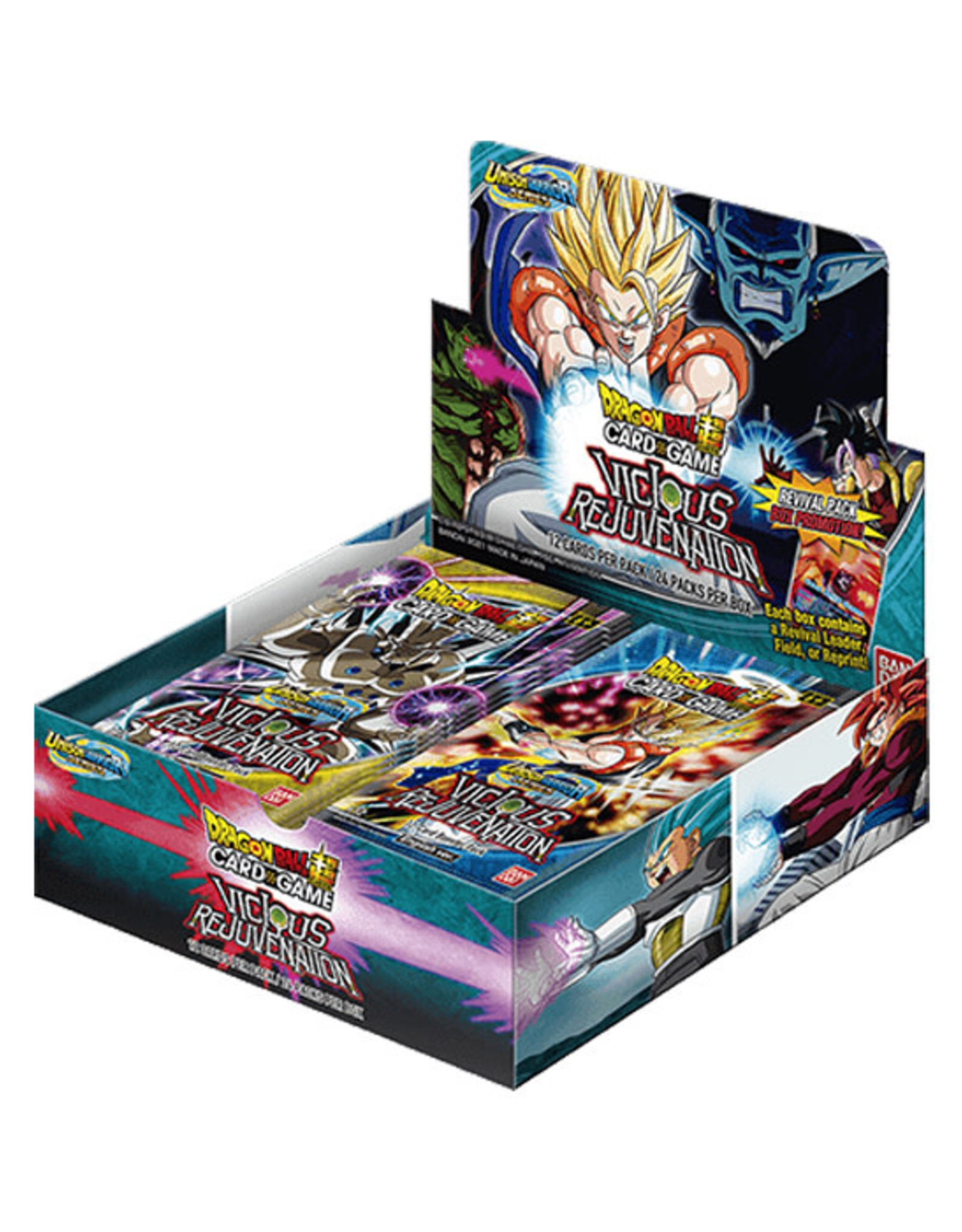 Bandai Dragon Ball Super: The Card Game - Vicious Rejuvenation - Booster Box