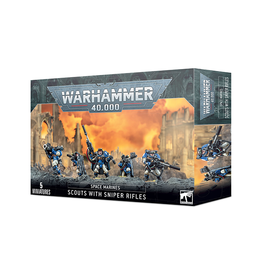 Games Workshop Warhammer 40K: Space Marines - Scouts with Sniper Rifles