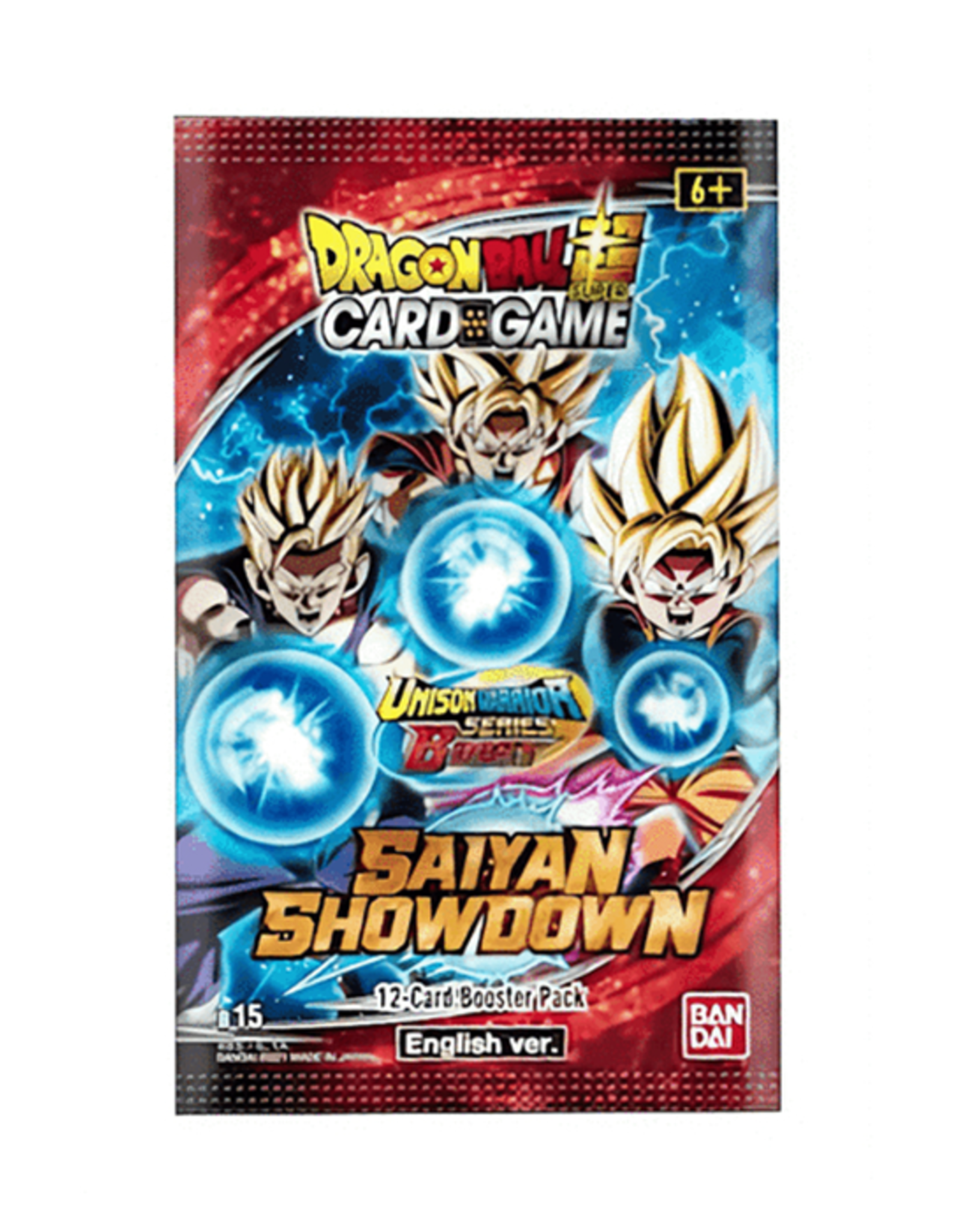 Bandai Dragon Ball Super: The Card Game - Saiyan Showdown - Booster Pack