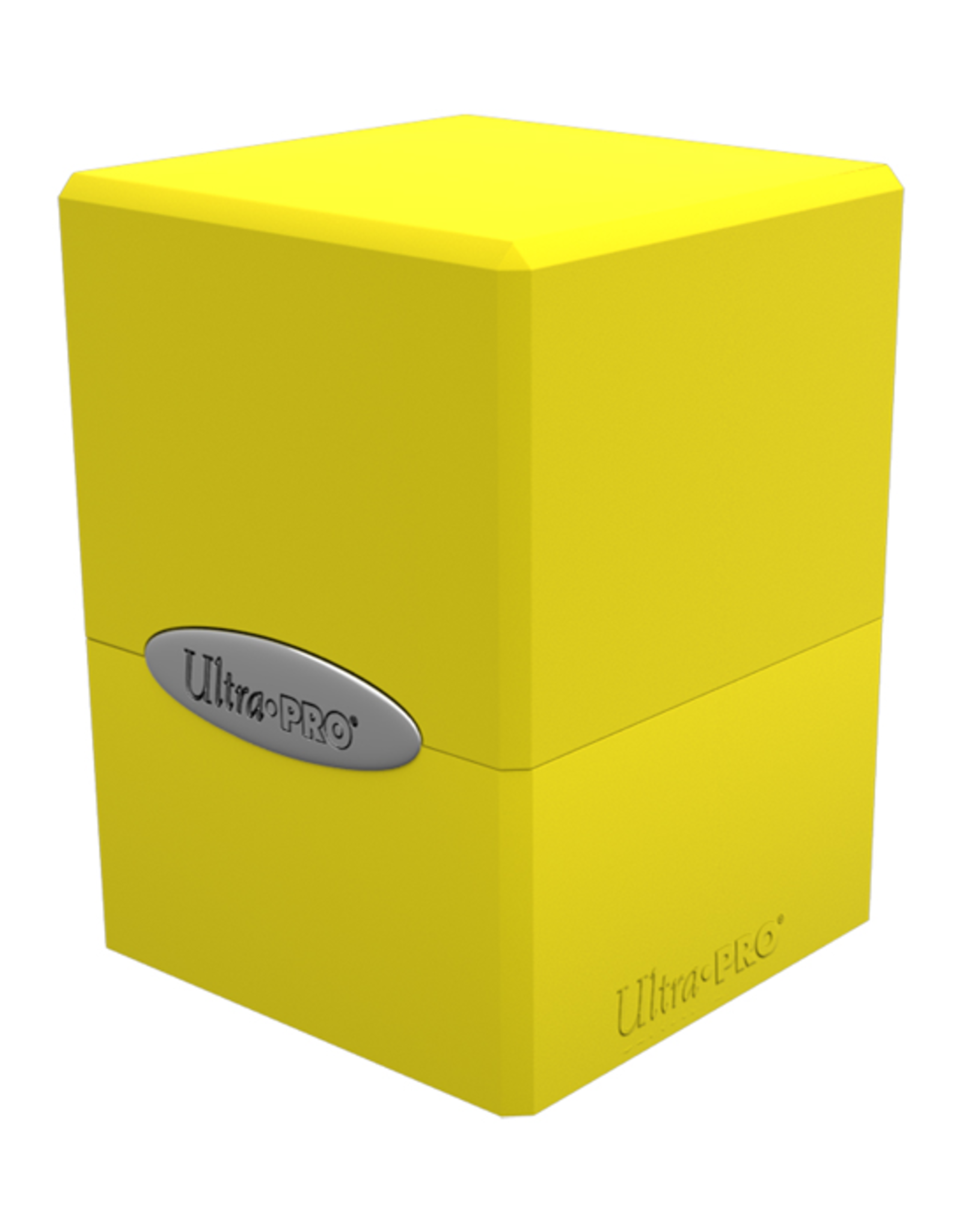 Ultra Pro Ultra Pro: Deck Box - Satin Cube - Lemon Yellow