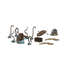 Dungeons & Dragons Dungeons & Dragons: Icons of the Realms - Monster Menagerie 3 - Kraken and Island Premium Figure