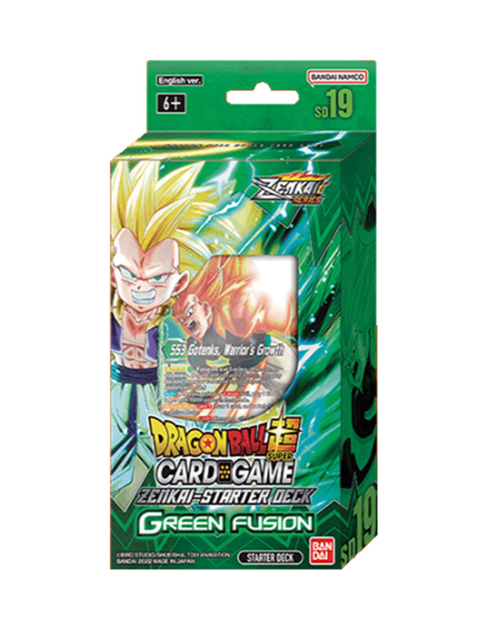 Bandai Dragon Ball Super: The Card Game - Starter Deck - Green Fusion