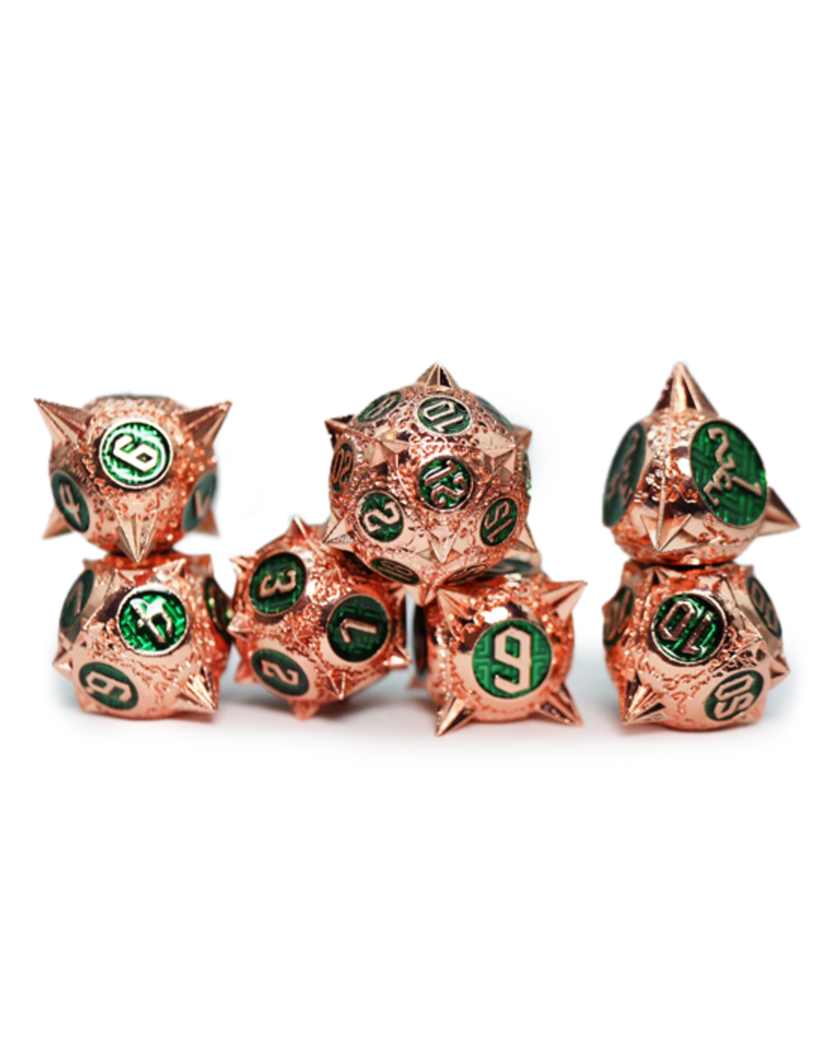 Foam Brain Games Foam Brain Games Poly 7 Set Metal Meteor Storm