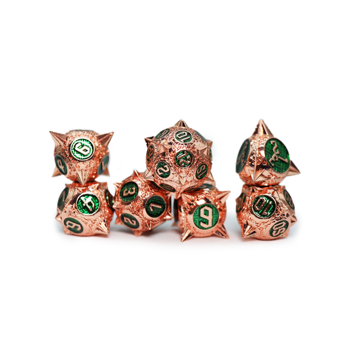 Foam Brain Games Foam Brain Games Poly 7 Set Metal Meteor Storm