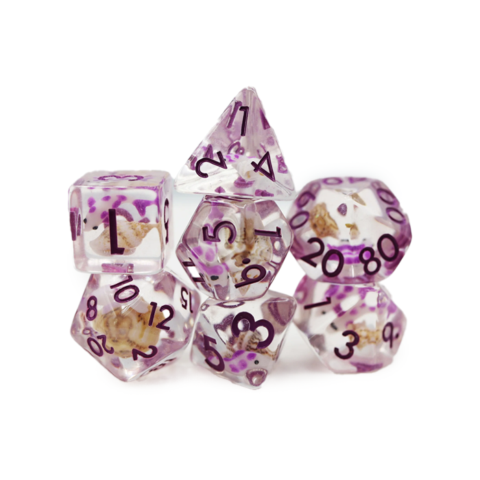 Foam Brain Games Foam Brain Games Poly 7 Set Purple Koi Fish TATE