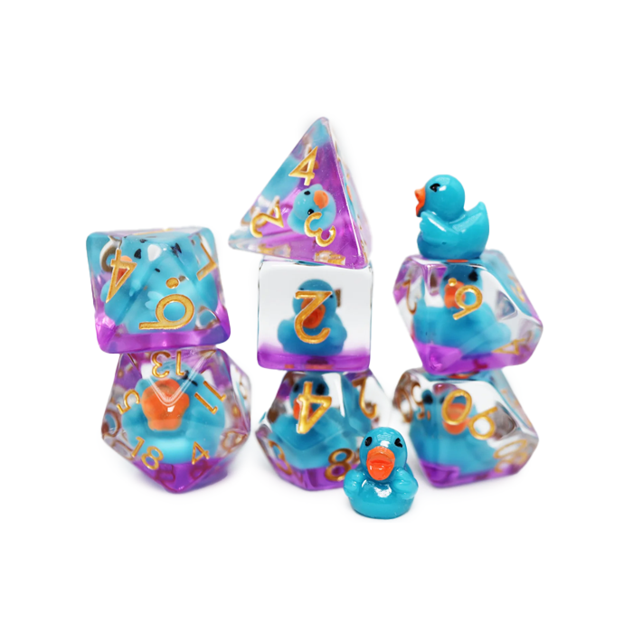 Foam Brain Games Foam Brain Games Poly 7 Set Duck on the Pond TATE