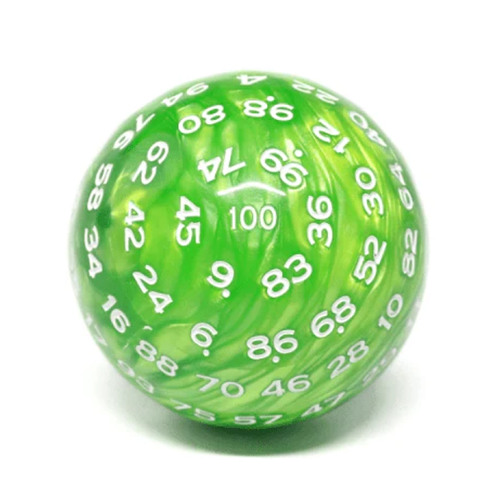 Foam Brain Games Foam Brain Games D100 Opaque Green Pearl TATE'S