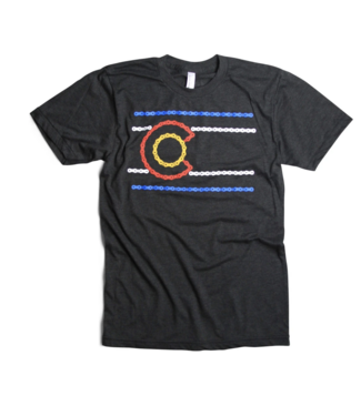 KIND DESIGN BIKE CHAIN T-SHIRT