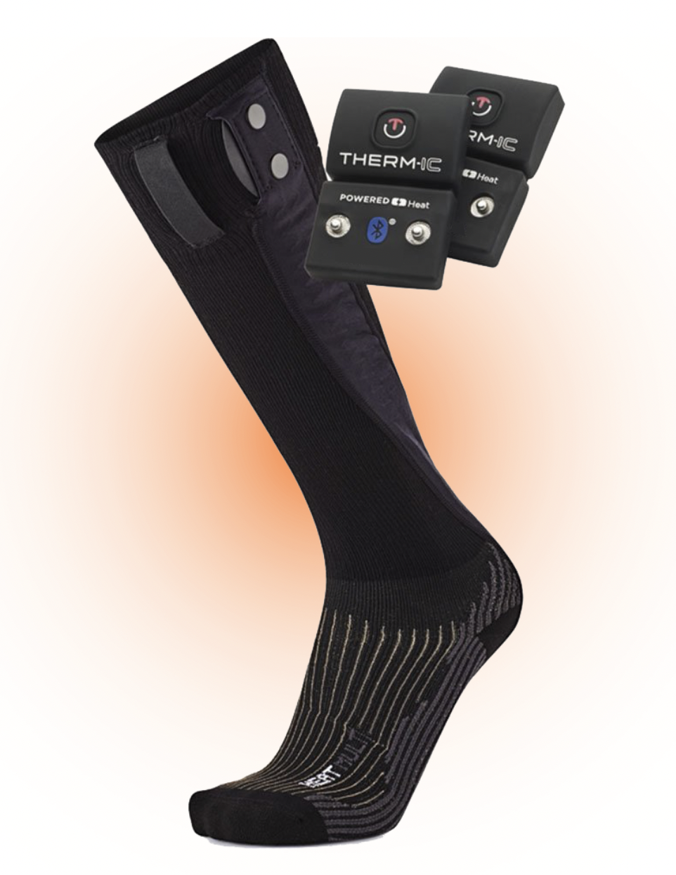 Warm ski socks for men   - Therm-ic