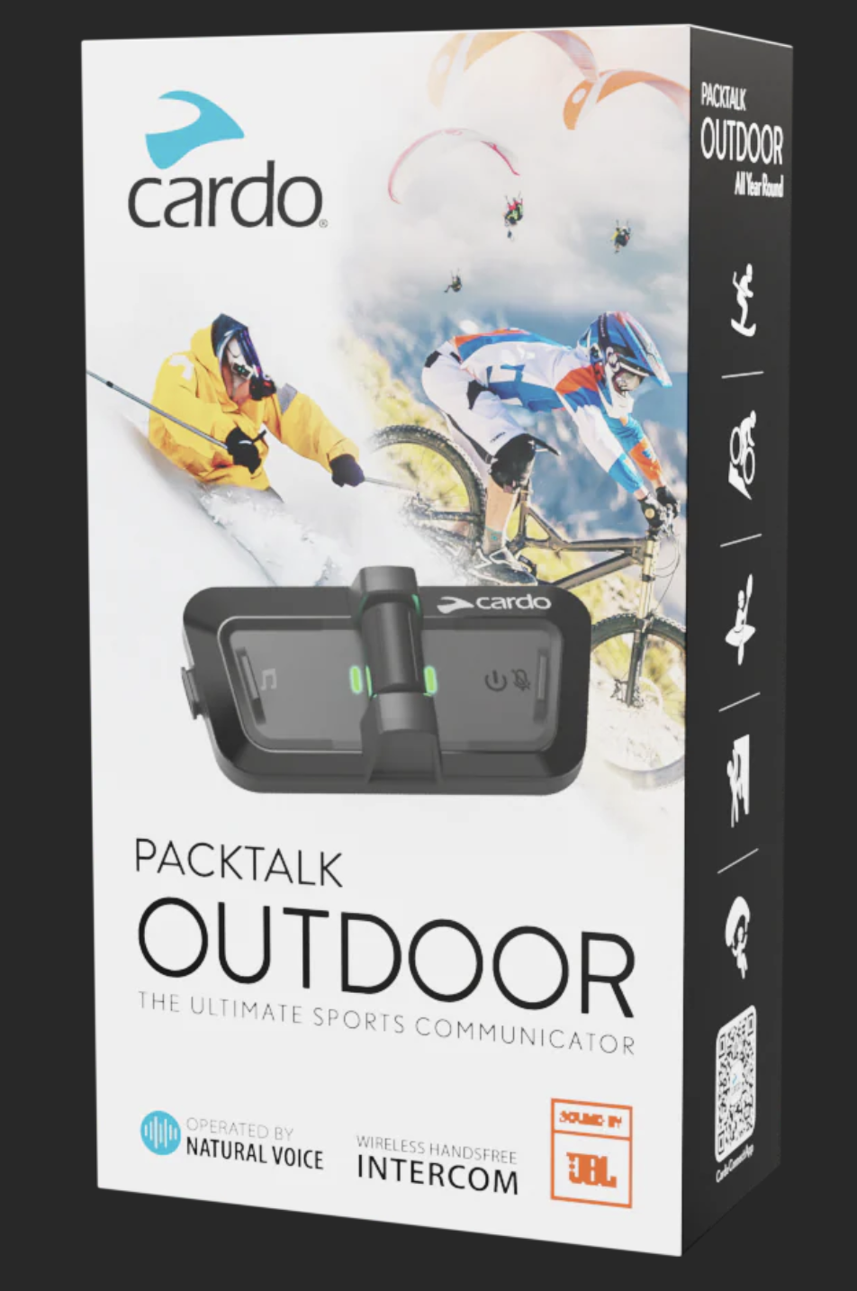 CARDO PACKTALK OUTDOOR - Hard Headed CARDO PACKTALK OUTDOOR - Hard Headed