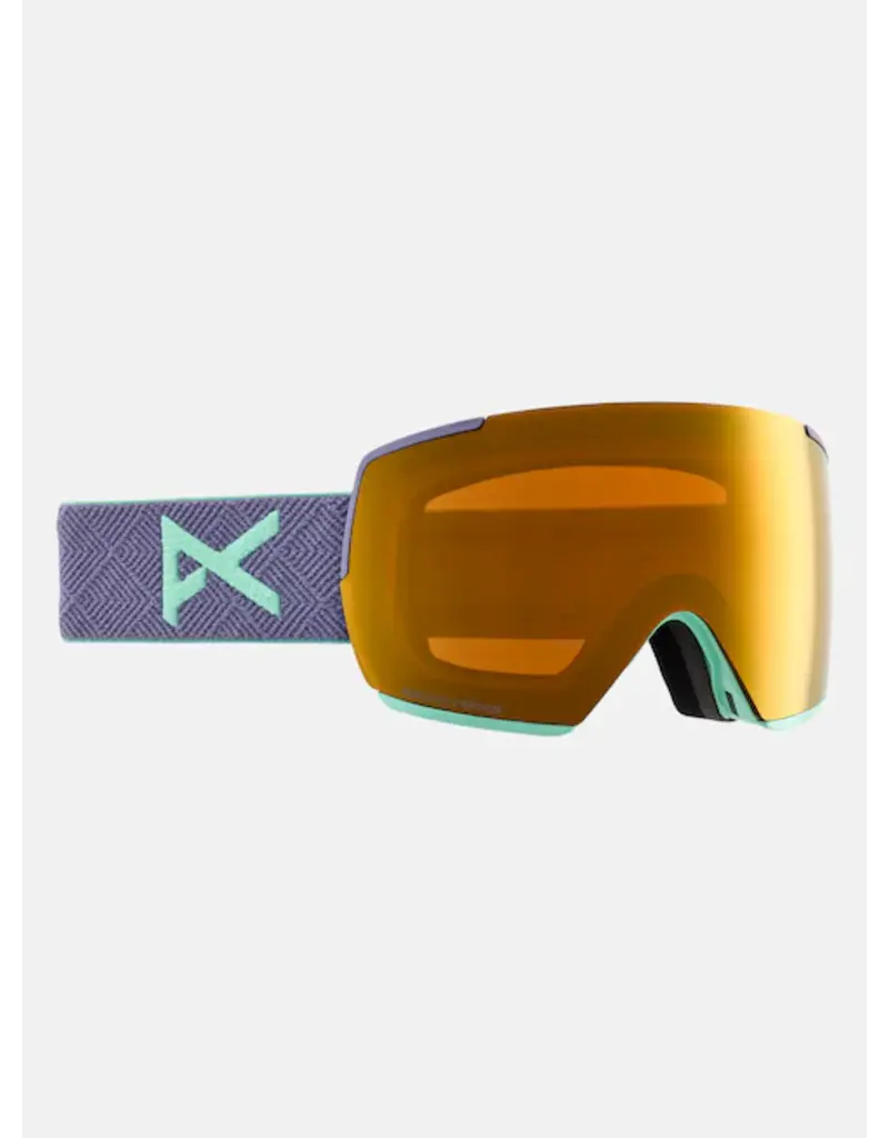 Anon M5 Goggles + Bonus Lens + MFI® Face Mask - Hard Headed Anon M5 Goggles + Bonus Lens + MFI® Face Mask - Hard Headed