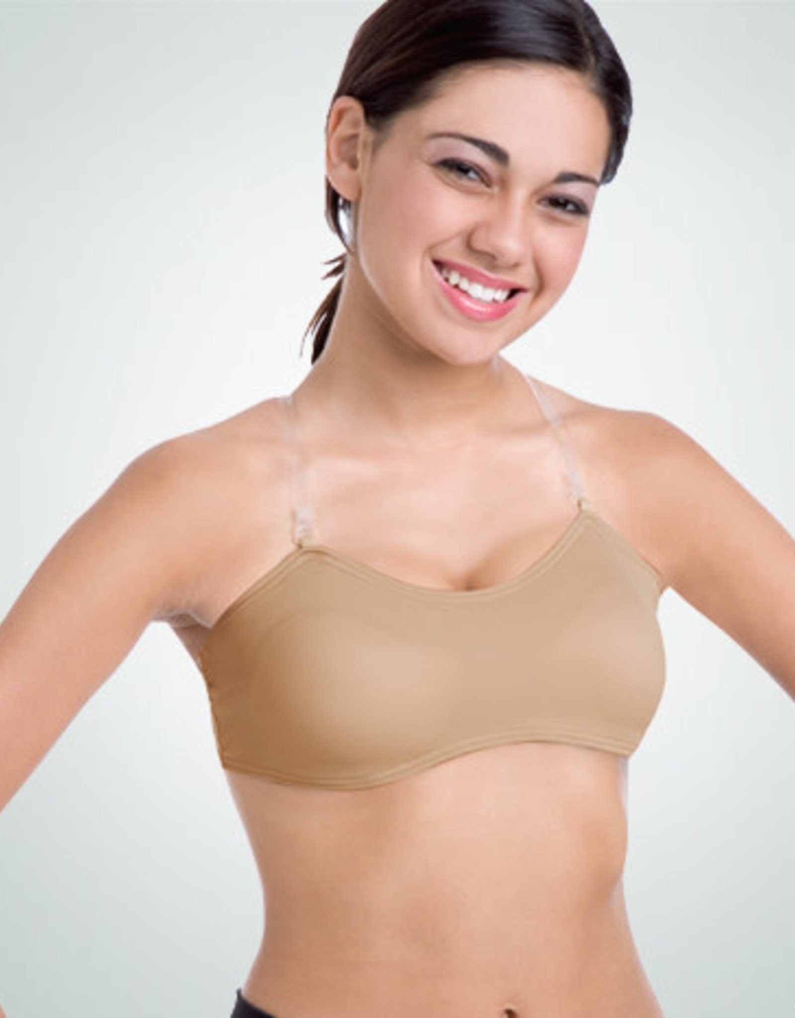 Body Wrappers / Angelo Luzio SOUTIEN-GORGE CERCEAU DOS TRANSPARENT