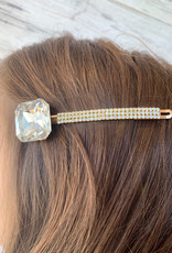 BARRETTE LARGE AVEC DIAMANT