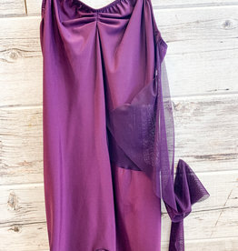 Costume Contemporain Voile Prune (Large)