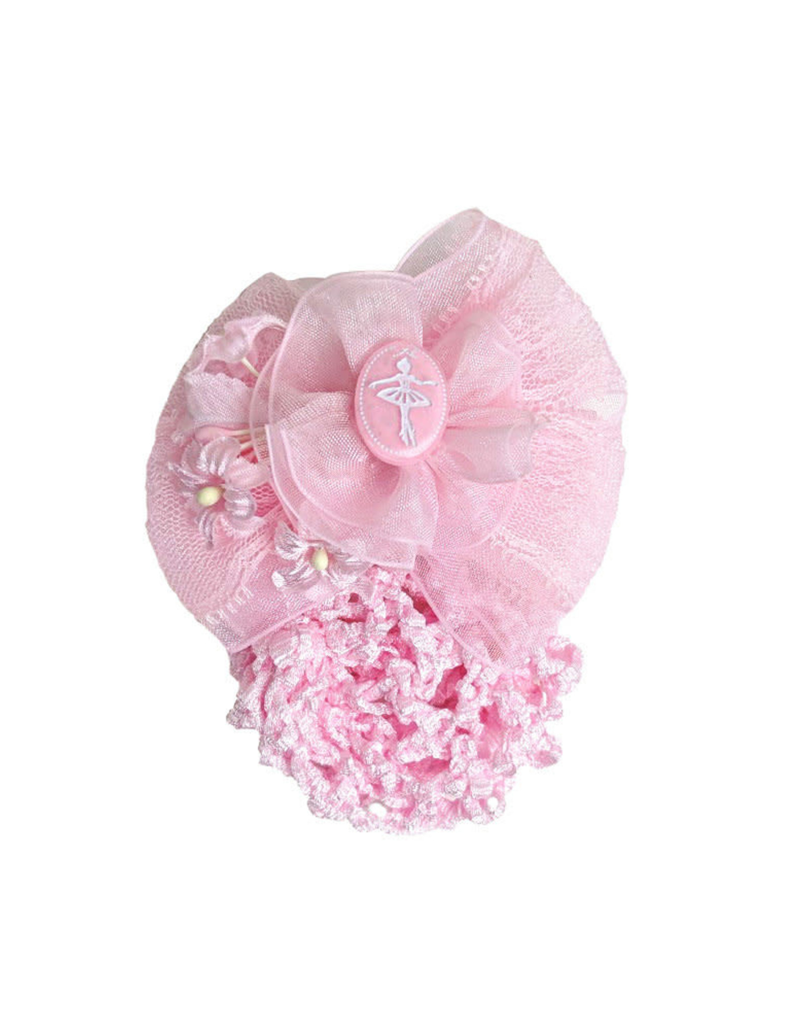 American Dance Supply FILET CHEVEUX DENTELLE ROSE PÂLE