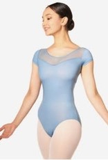 Radadancewear Sansha MAILLOT MANCHES COURTES EN RÉSILLE BUTTERNUT AD