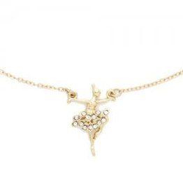 Dasha Designs COLLIER BALLERINE GOLD