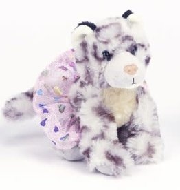 Dasha Designs PELUCHE LEOPARD DES NEIGES TUTU