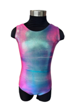 Eurotard MAILLOT DE GYMNASTIQUE SPLASH ARC-EN-CIEL