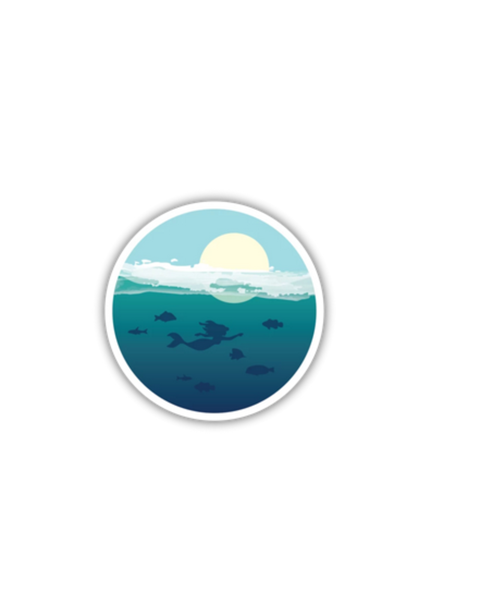 Ocean Mermaid Sticker
